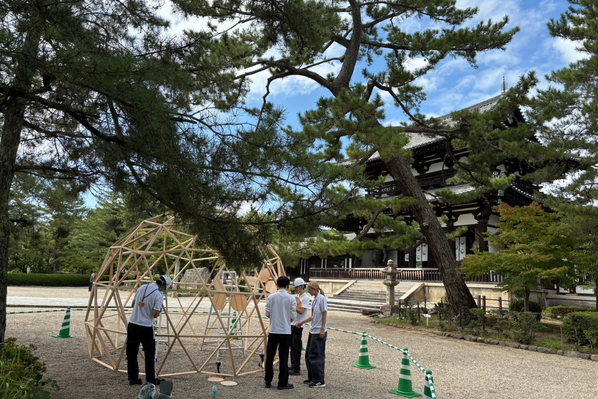 建築を、原寸で考える。法隆寺で開催された建築学生ワークショップ2026 03